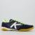 Chuteira Kelme Elite Futsal Marinho e Verde - Azul+Marinho