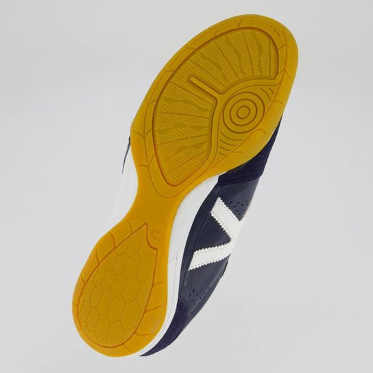 Chuteira Kelme Elite Futsal Marinho e Verde