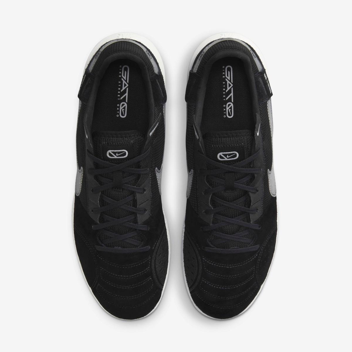 Chuteira Nike Street Gato Futsal - Preto | Clube Netshoes