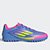 Chuteira Society Adidas F50 Club Unissex - Azul+Verde