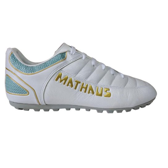 Chuteira Society Couro Original Mathaus New Galatic