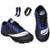 Chuteira Society Infantil Futebol Meião Esporte Kit 2 - Azul+Preto