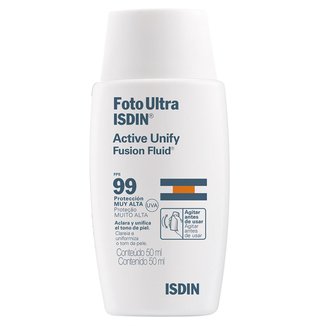 Clareador Facial Isdin - FotoUltra Active Unify Fusion Fluid FPS 99 50ml
