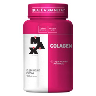 Colagen 500 100 cáps - Max Titanium