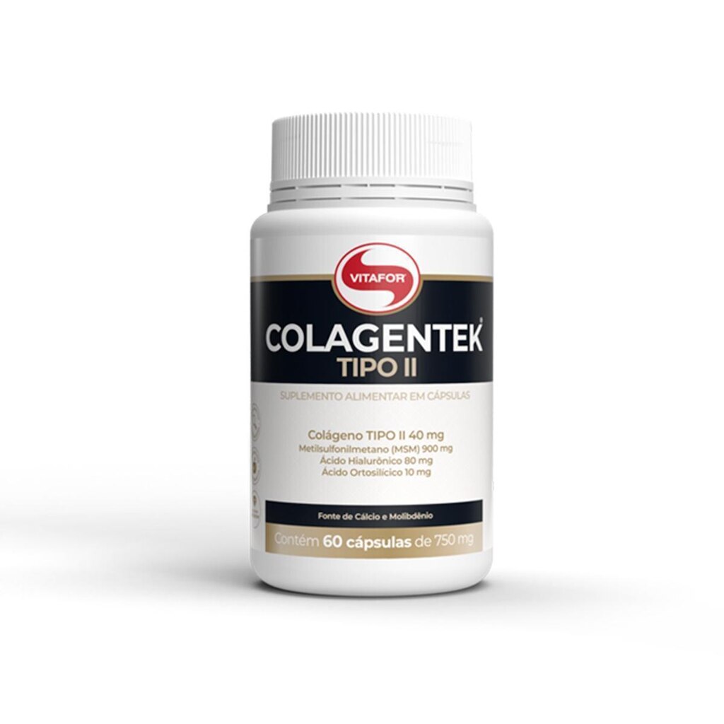 Colagentek Tipo II 60 Cápsulas Vitafor