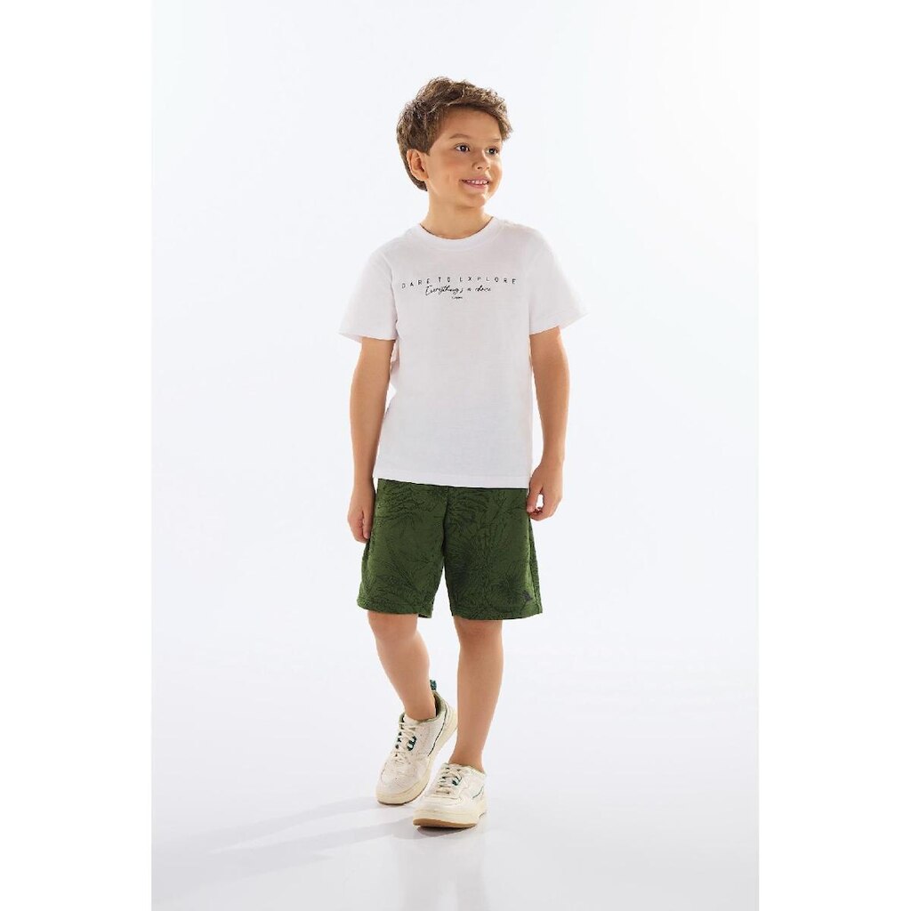 Conjunto Camiseta e Bermuda Menino Quimby