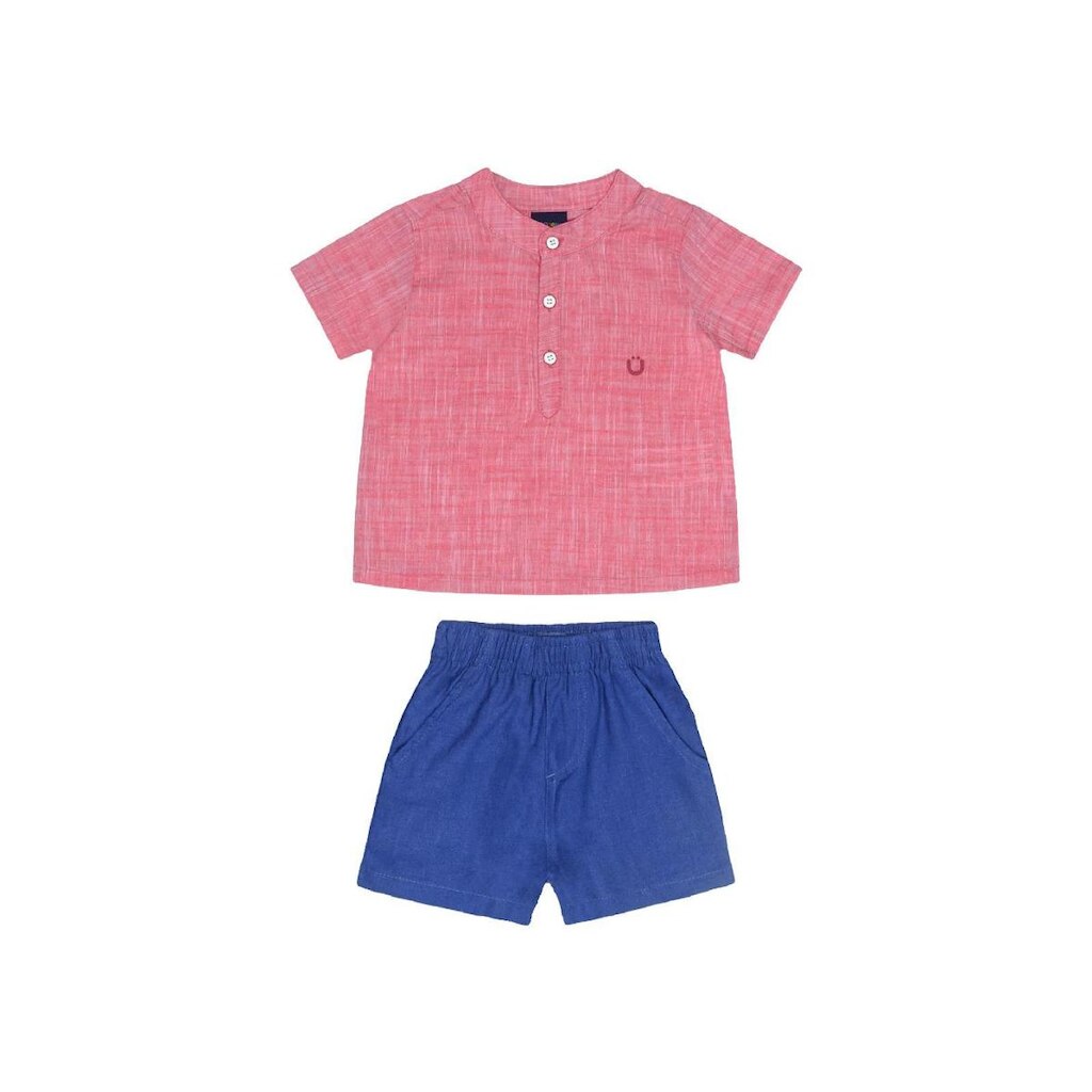 Conjunto Infantil Bata e Bermuda Guloseima
