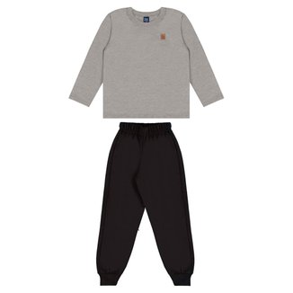 Conjunto Infantil com Blusa e Calça para Menino Bee Loop