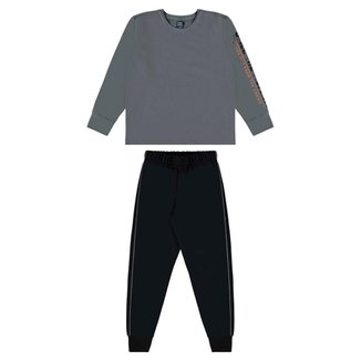 Conjunto Infantil com Camiseta e Calça para Menino Bee Loop