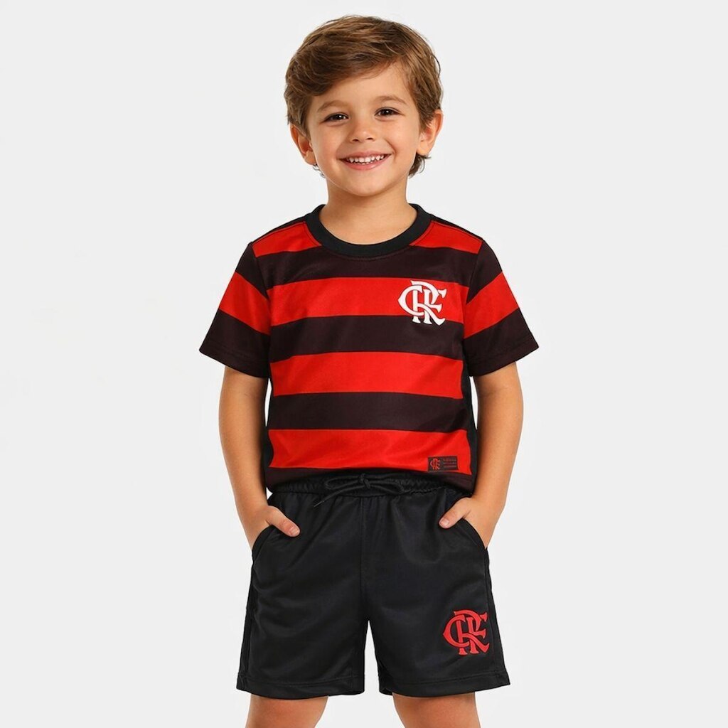 Conjunto Infantil Flamengo
