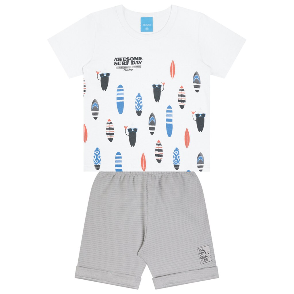 Conjunto Infantil Kamylus Surf Menino