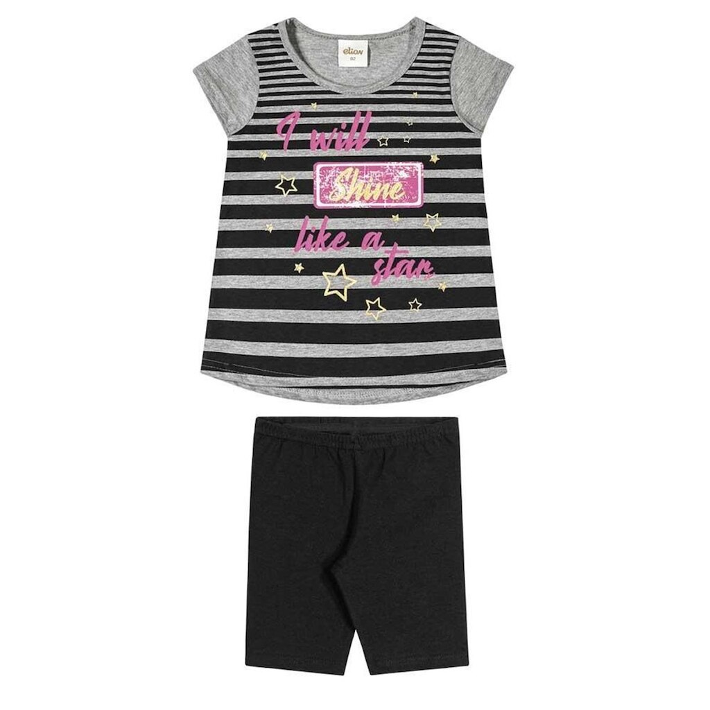 Conjunto Infantil Menina I will Like A Star