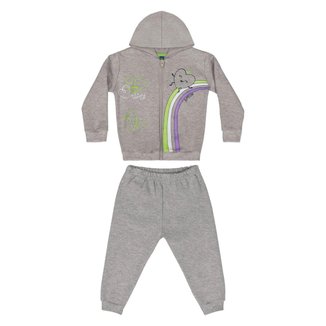 Conjunto Jaqueta e Calça Bebê Menina Bee Loop
