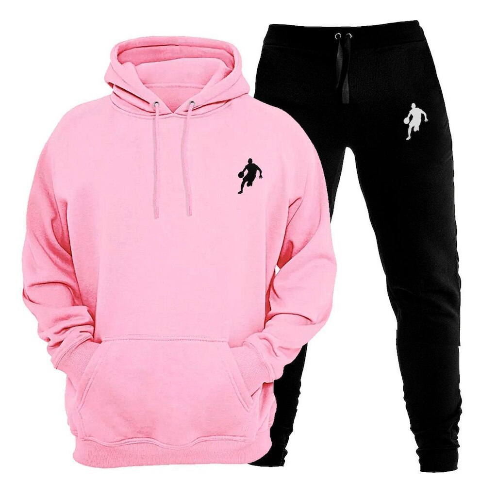 Conjunto Moletom Masculino Dibre Capuz Cores