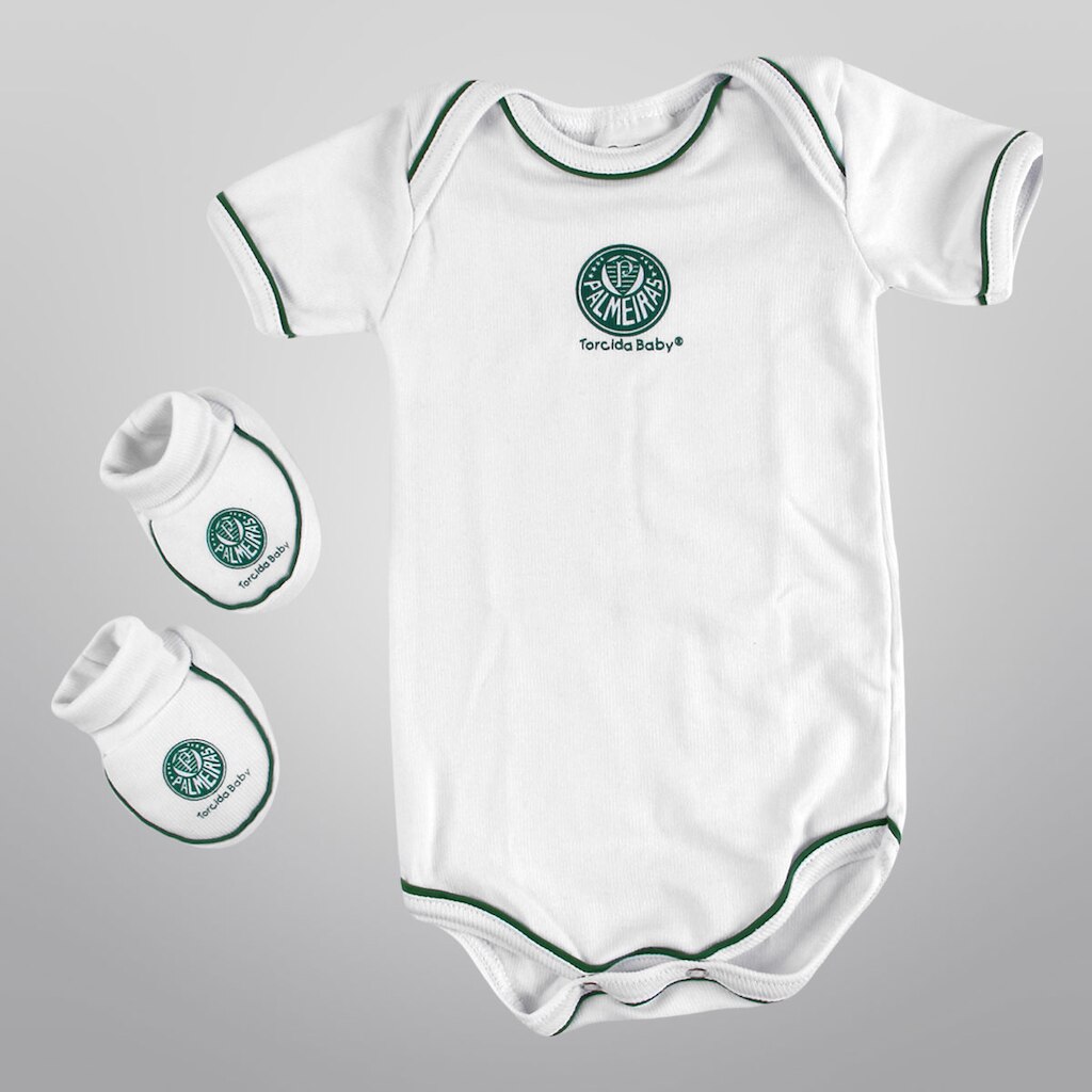 Conjunto Palmeiras Body c/ 2 peças Infantil