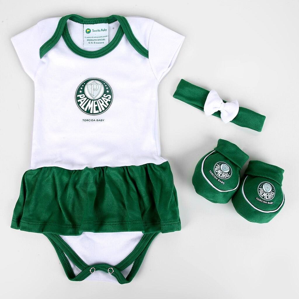 Conjunto Palmeiras c/ 3 peças Infantil