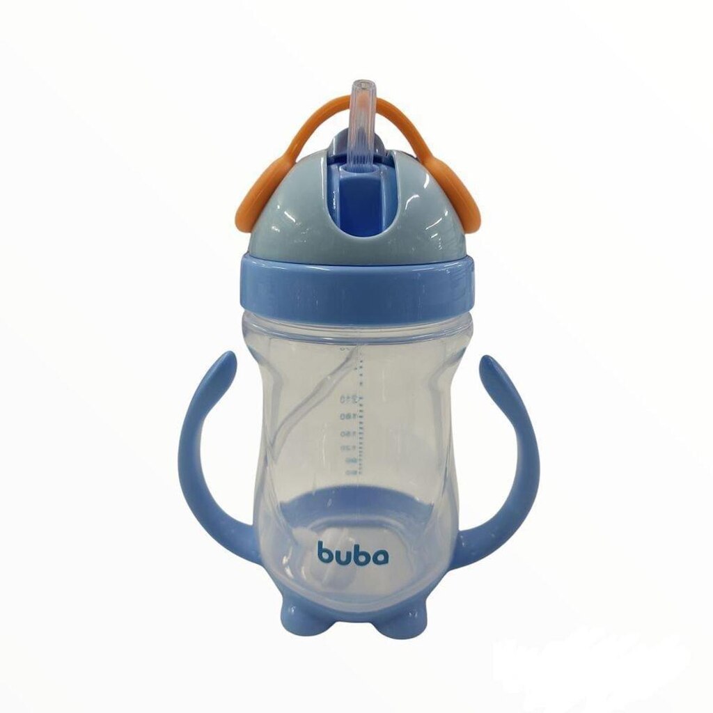 Copo Com Alça Removível Fone Musical Buba Azul