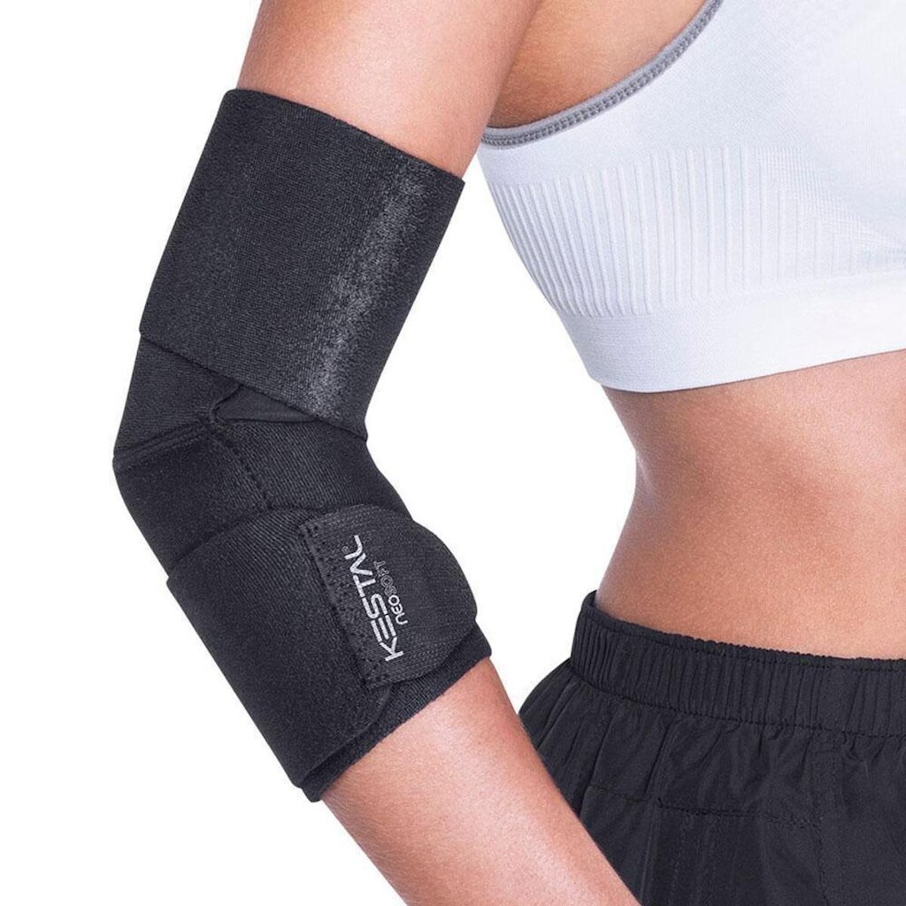 Cotoveleira Kestal Neosoft Ajustável Preta