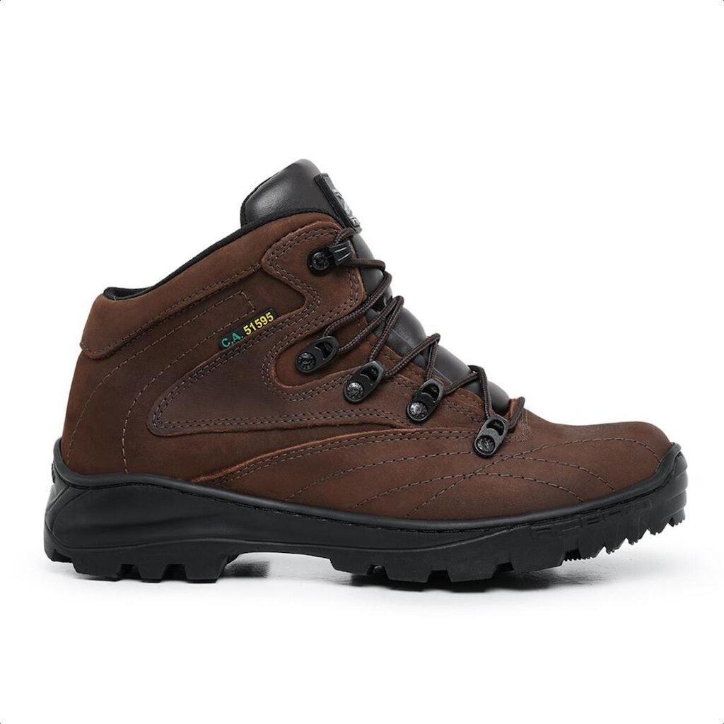 Coturno Adventure Acero Masculino Advanced em Couro - Palmilha em Gel Conforto