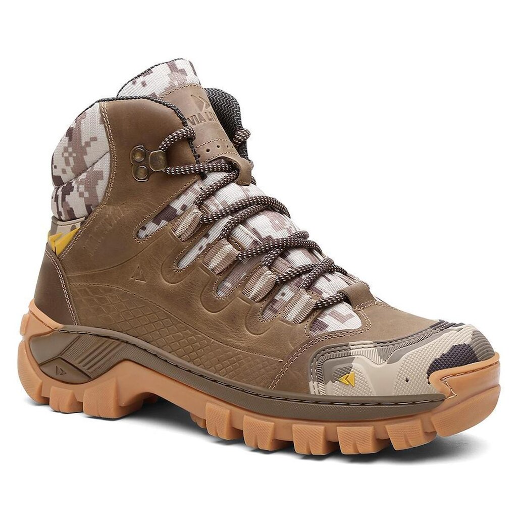 Coturno Cano Curto Adventure Masculino Bota Masculina Em Couro Aventura Outdoor Kansas