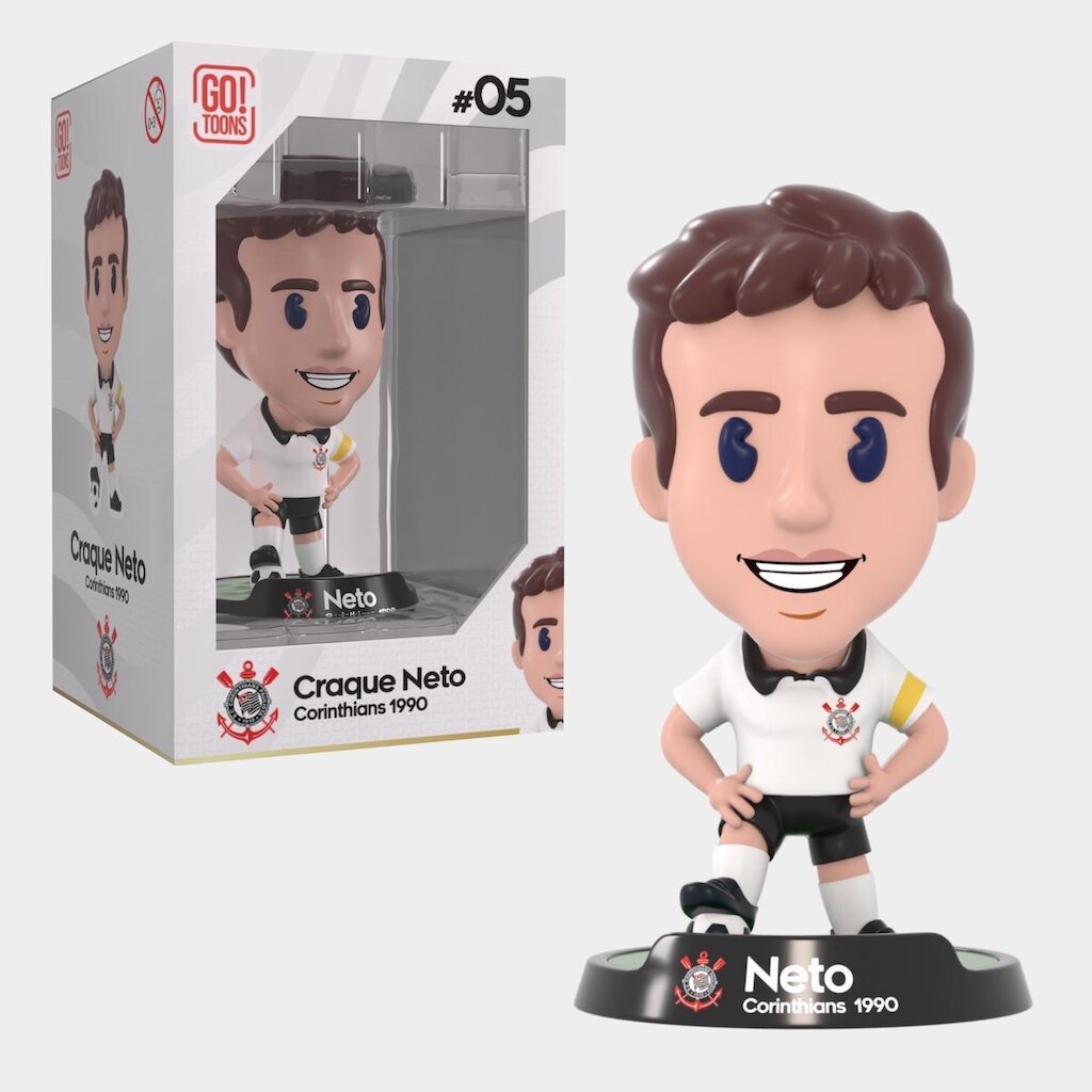 Craque Neto Corinthians 1990 Miniatura Oficial