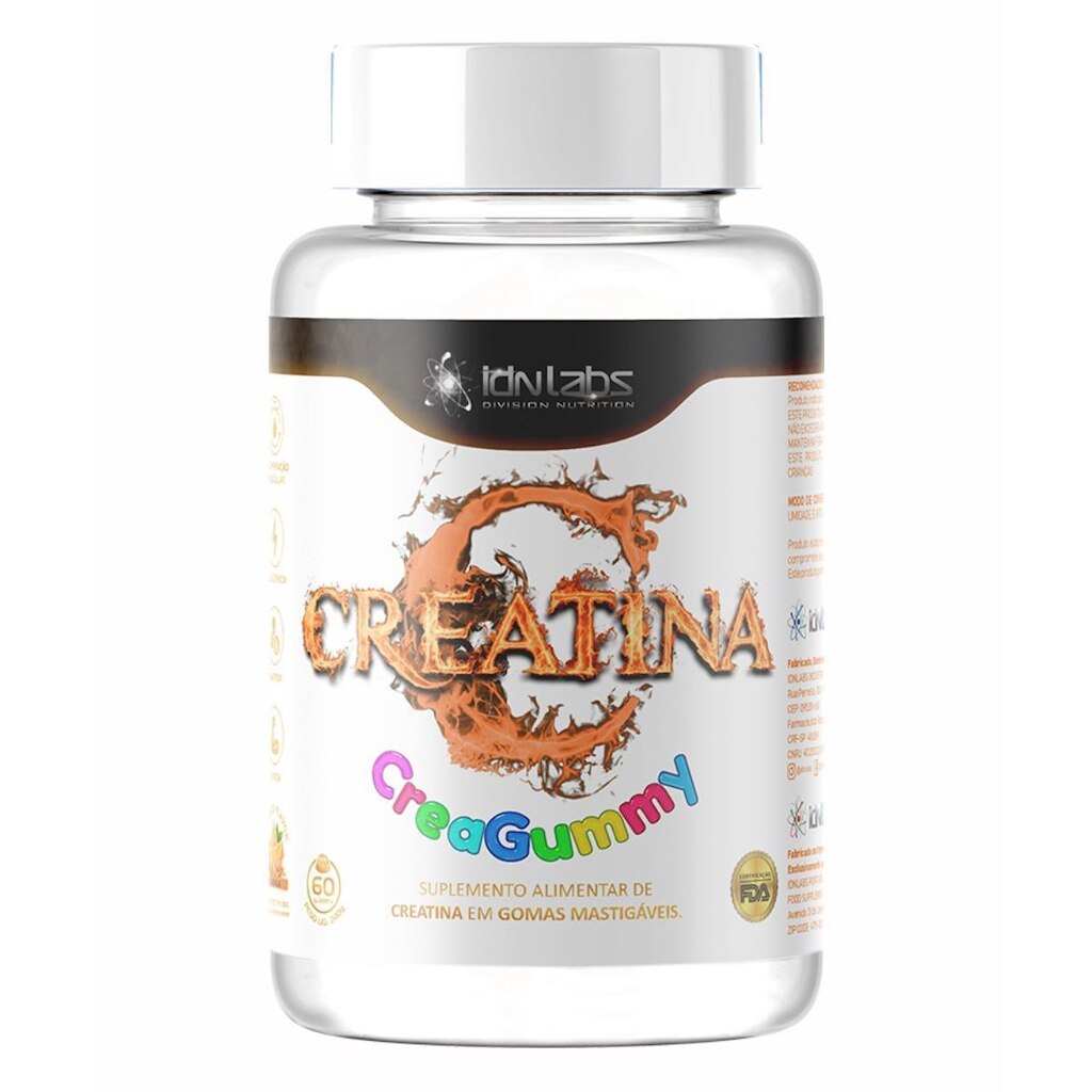 CREAGUMMY SABOR LARANJA - 60 GOMAS