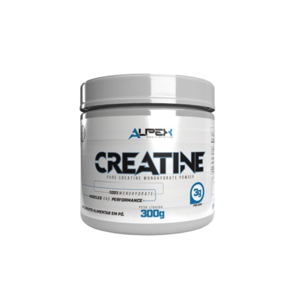 Creatina 100% Monohidratada 300g - Alpex Nutrition