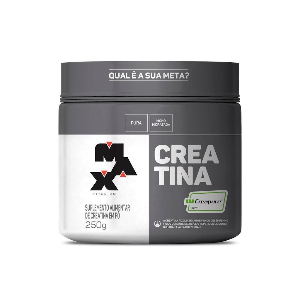 Creatina Creapure Pote 250g - Max Titanium