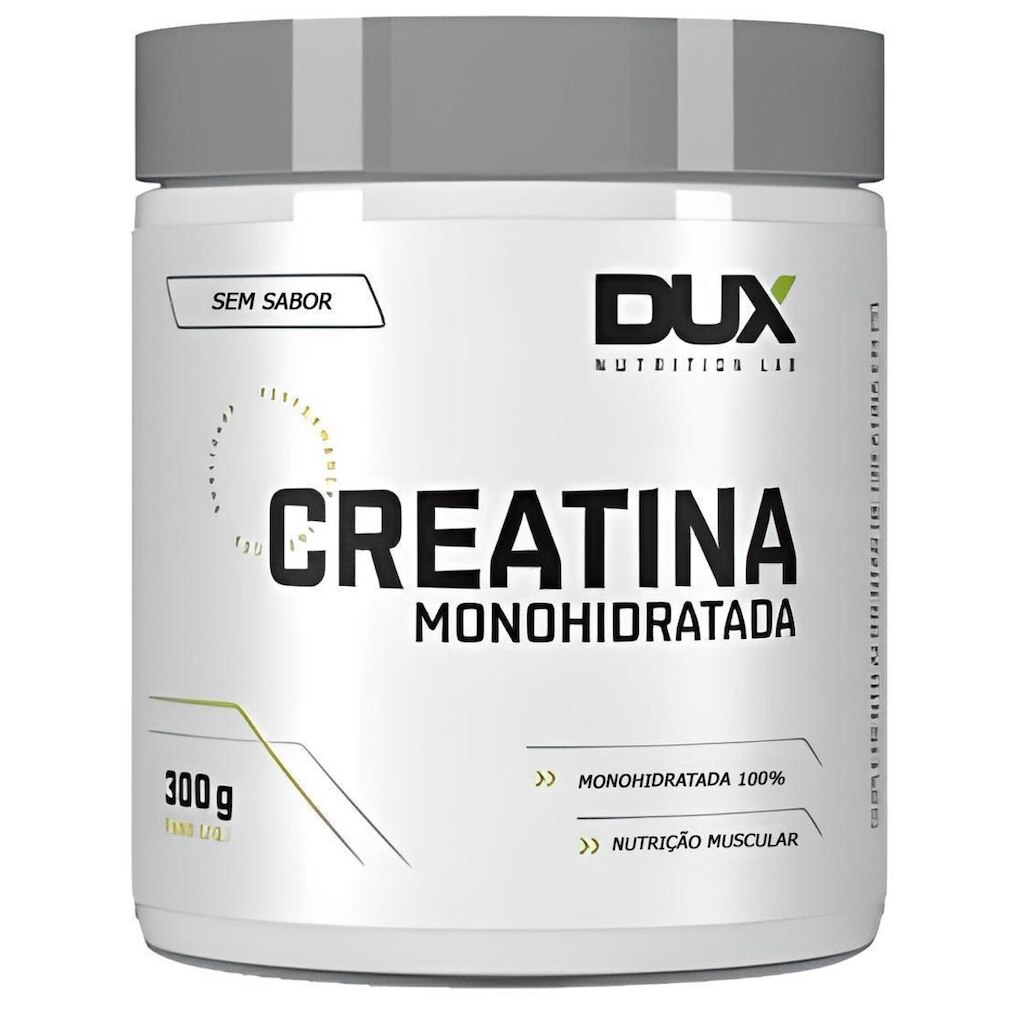 Creatina Monohidratada 100% Importada Pura 300g - Dux Nutrition