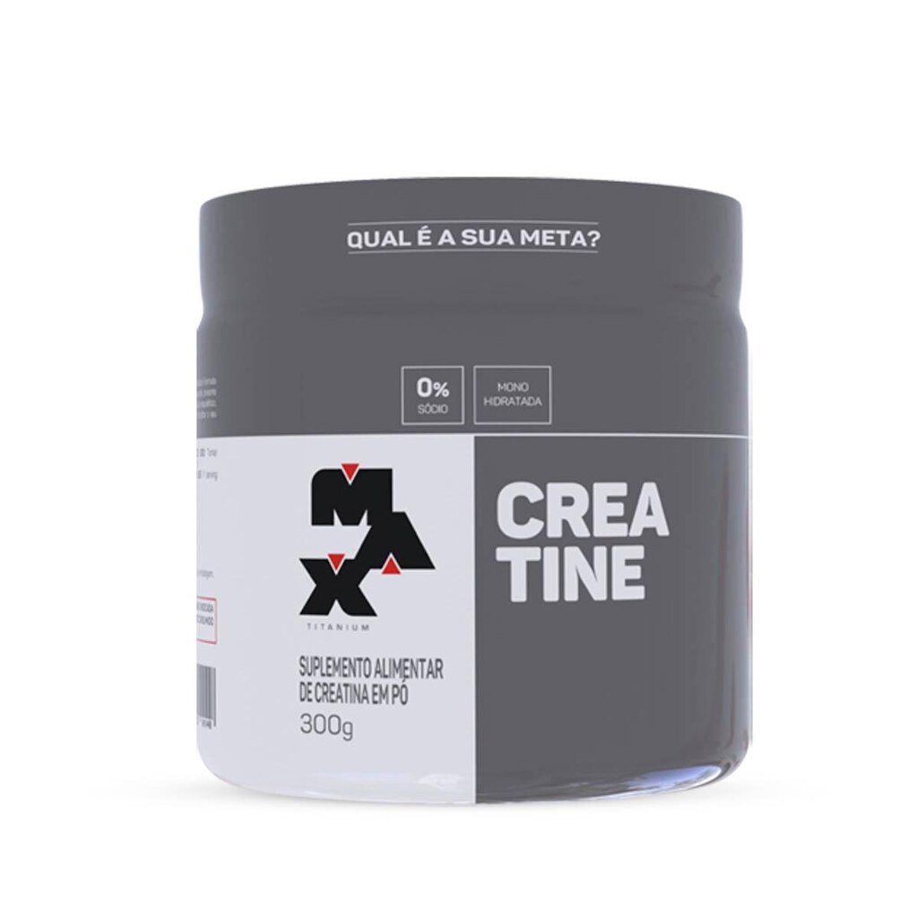 Creatina Monohidratada 300g Max Titanium