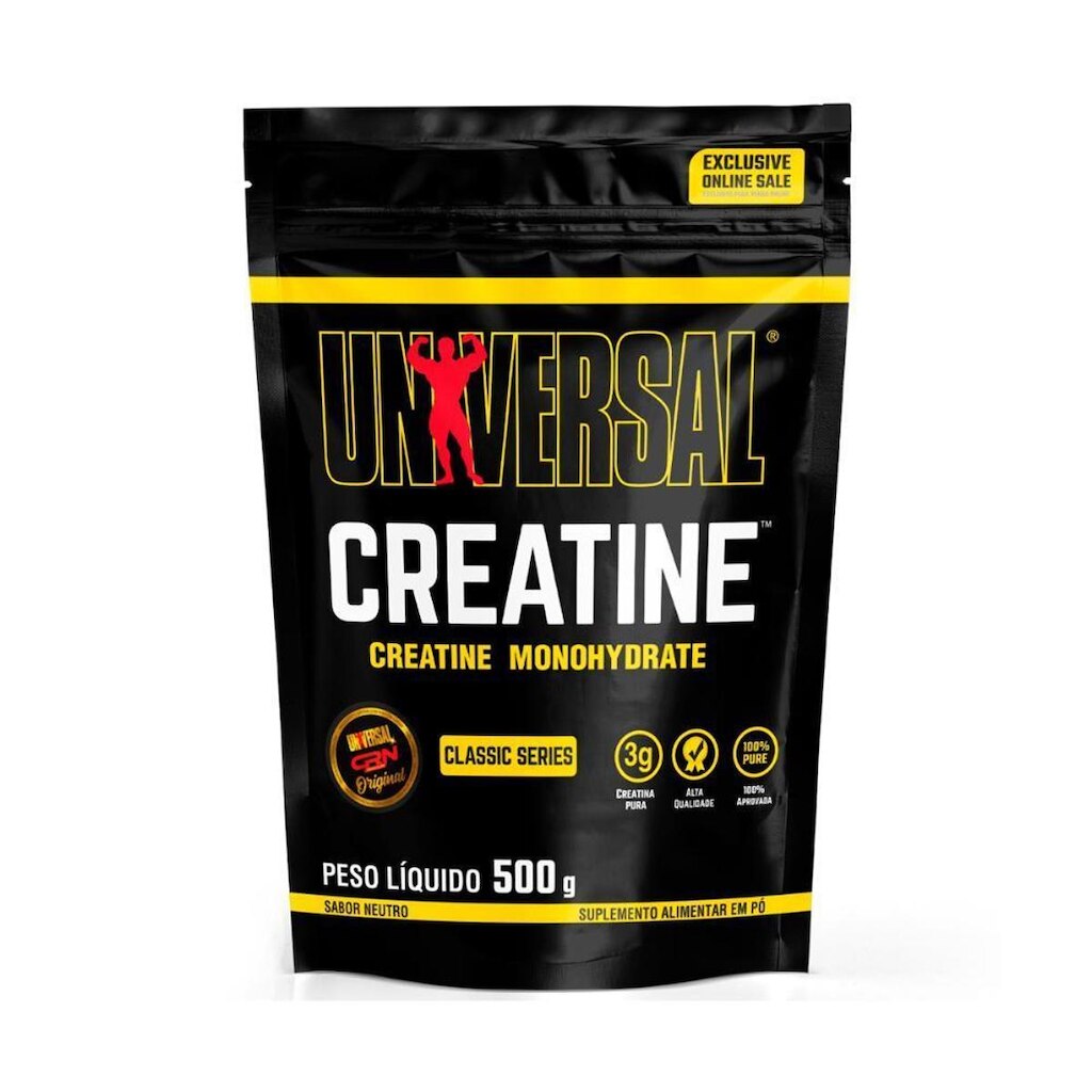 Creatina Monohidratada 500g Refil Universal Nutrition