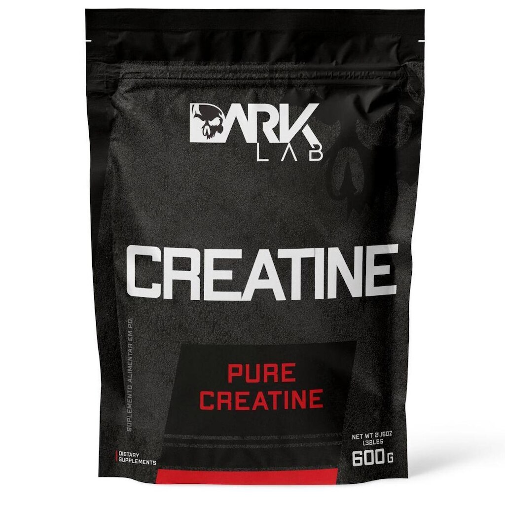 Creatina Monohidratada 600g - 100% Pura Importada Dark Lab