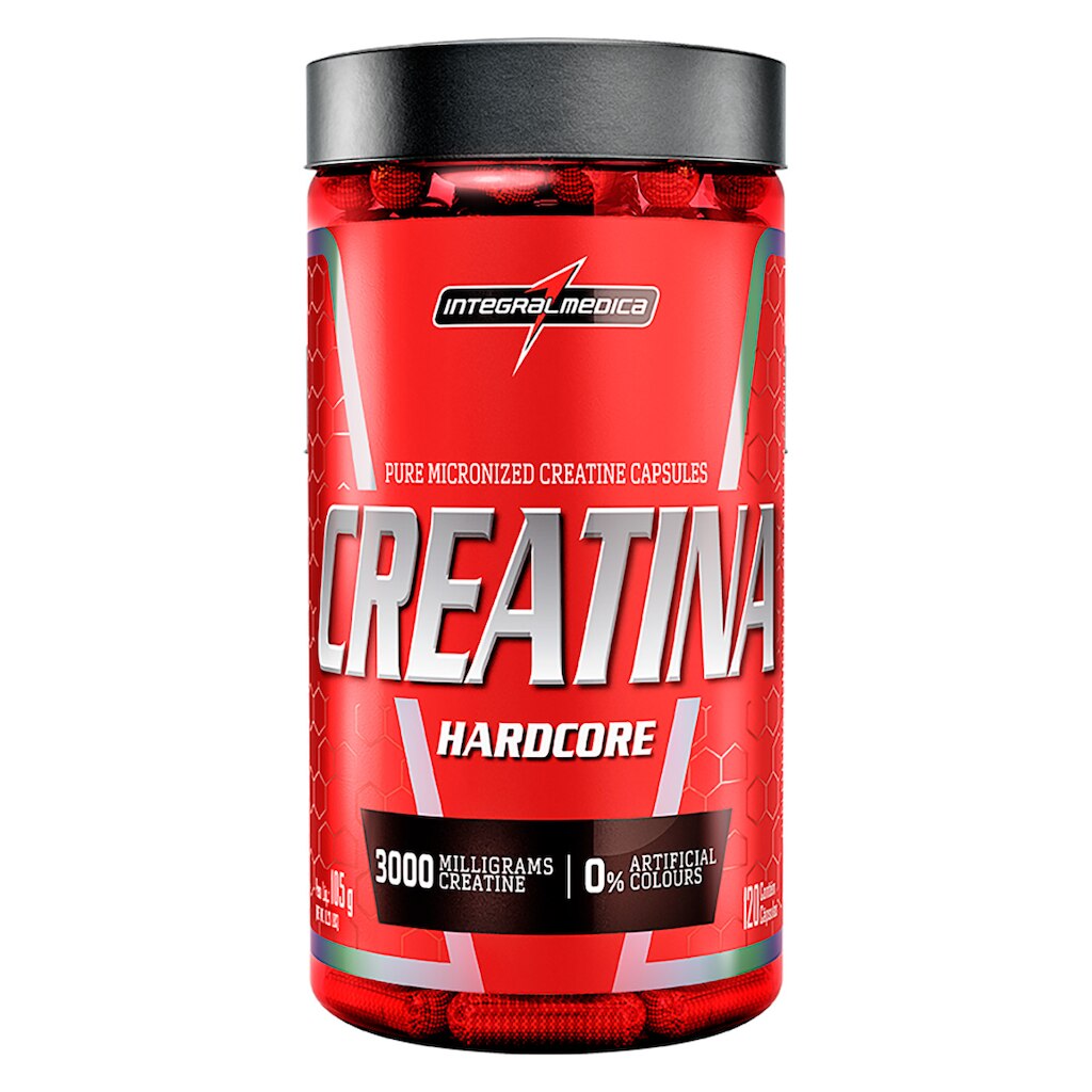 Creatina Reload Hardcore 120 Cáps - IntegralMédica