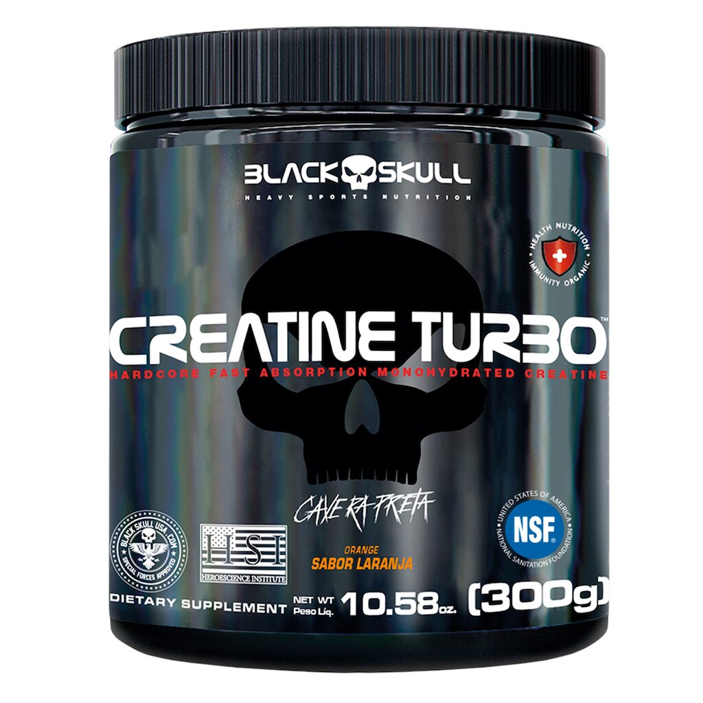 Creatina Turbo Black Skull 300g