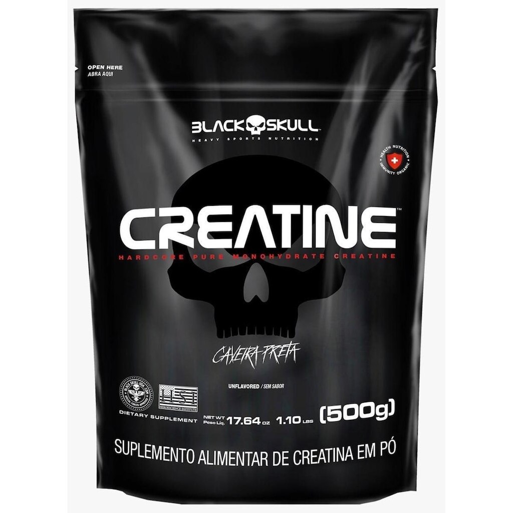 CREATINE - CREATINA MONOHIDRATADA - REFIL 500G