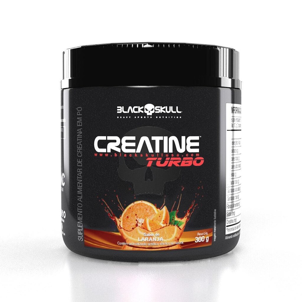 CREATINE TURBO - 300G - BLACK SKULL