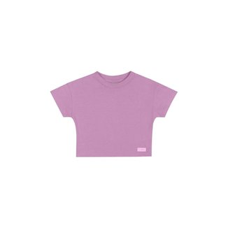 Cropped Básico Infantil em Meia Malha para Menina Quimby