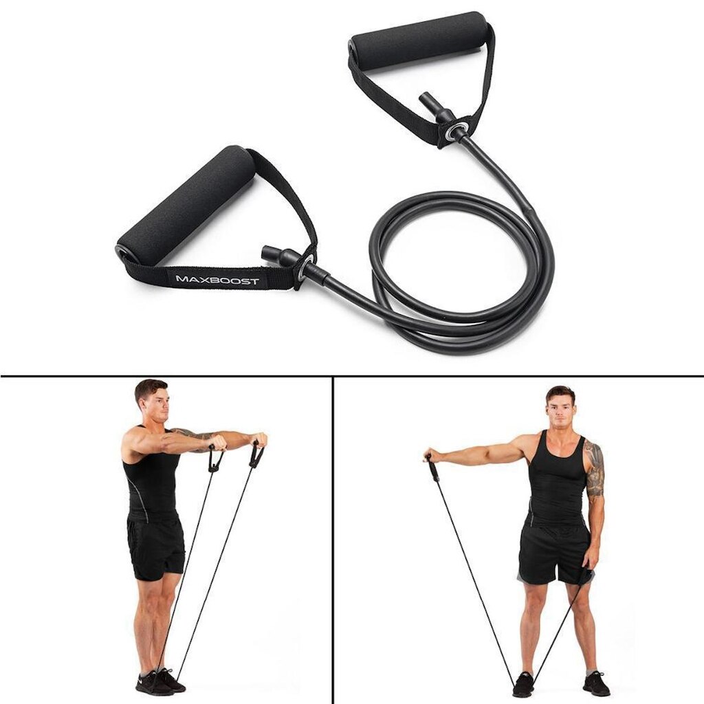 Elástico Extensor Tensão De Exercícios Funcionais Variados Academia Treino Alongamento Maxboost
