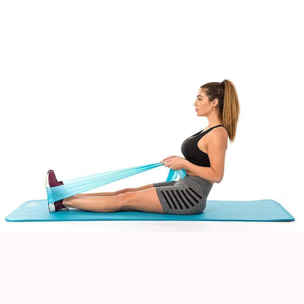 Faixa Elástica Thera Band Fisioterapia Academia Exercícios Funcionais Alongamento Maxboost
