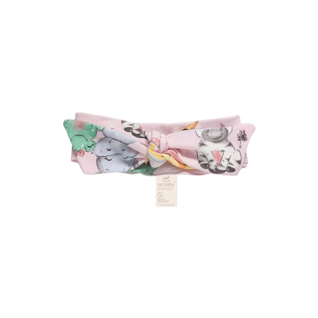 Faixa para Cabelo Menina em Suedine Up Baby