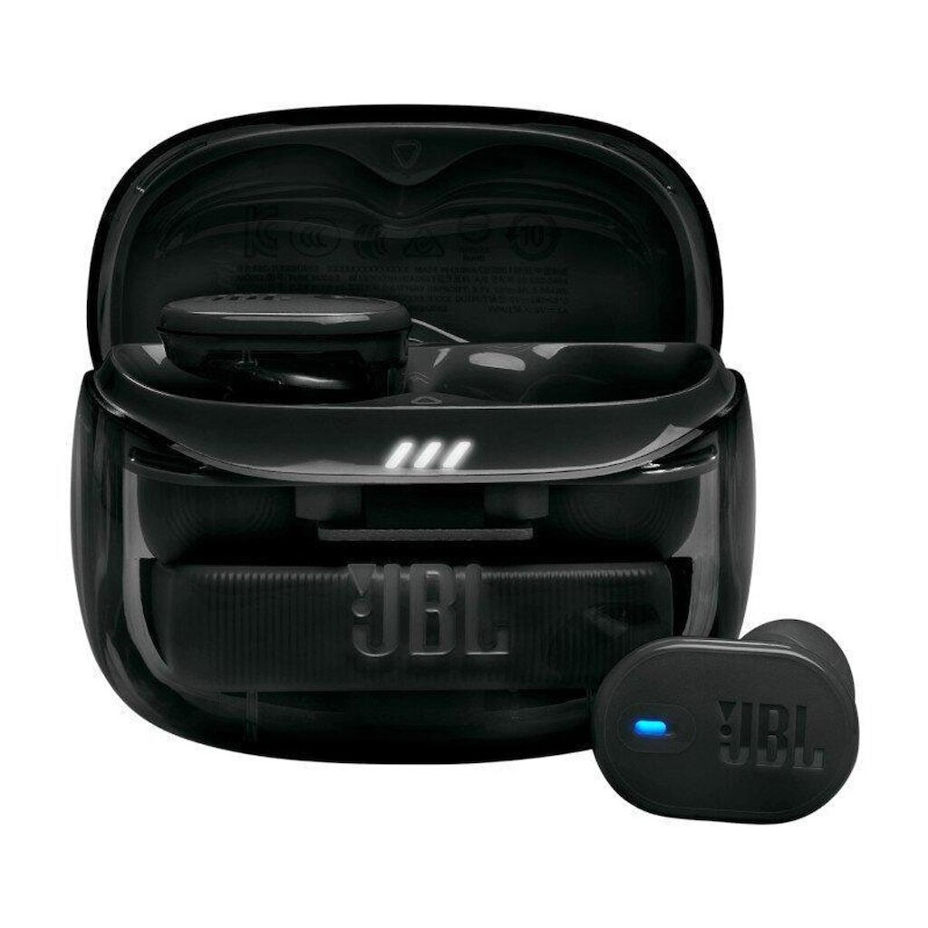 Fone de Ouvido Bluetooth JBL Tune Buds 2 Transparente Preto