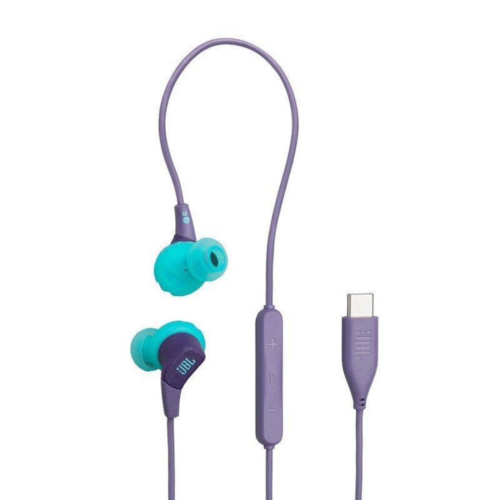 Fone de Ouvido JBL Endurance Run 3 USB-C Roxo