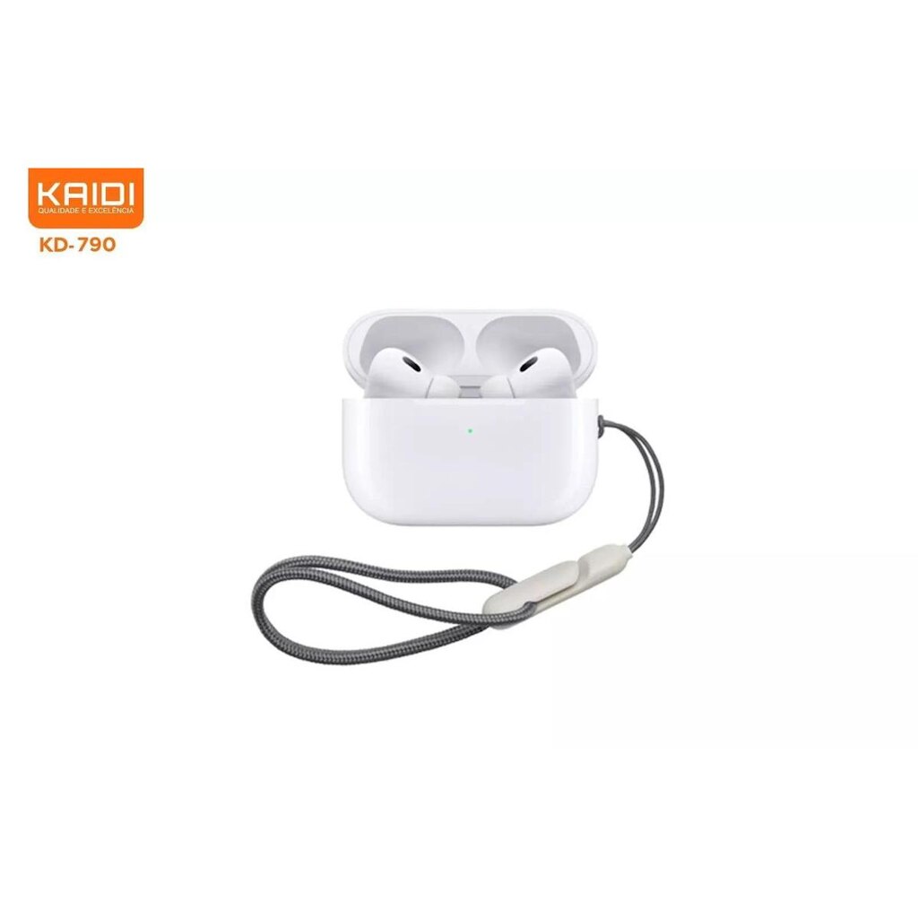 Fone Kaidi KD 790 Bluetooth 5.3 TWS KD-790 Branco - 771 767 5602