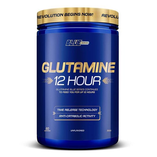 Glutamina Blue Series 12 Hour 300G - 