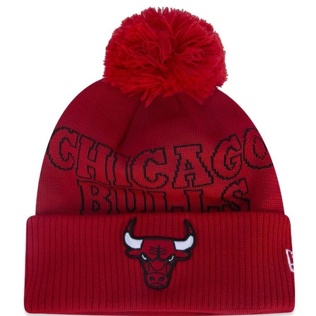 GORRO NEW ERA CHICAGO BULLS DRAFT VERMELHO