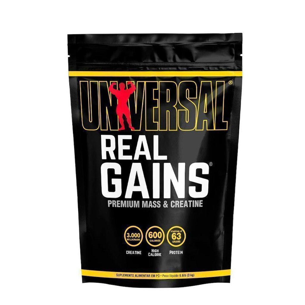 Hipercalórico Real Gains 5kg - Universal Nutrition