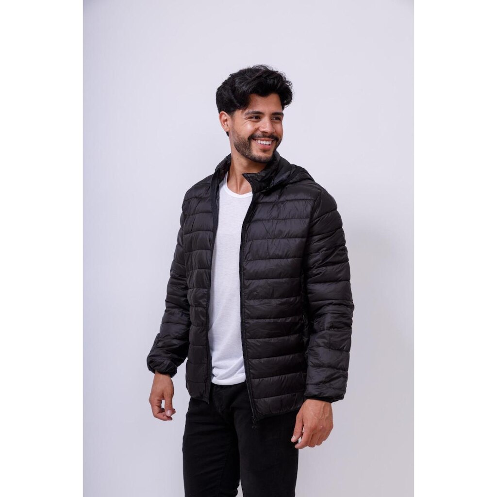 Jaqueta Bobojaco Impermeável Masculina Preta