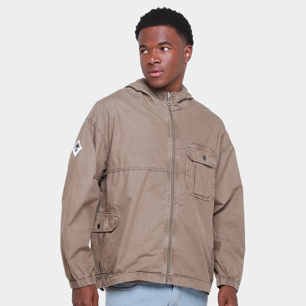 Jaqueta Com Capuz Colcci Sarja Masculina