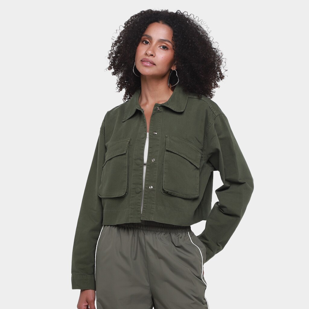Jaqueta de Sarja Colcci Feminina