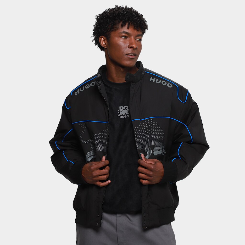 Jaqueta Hugo Boss  X Red Bull Bax Masculina